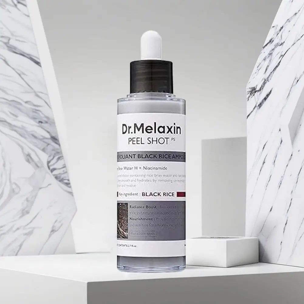 Dr.Melaxin Peel Shot – Dúo de Ampollas de Arroz Blanco y Negro