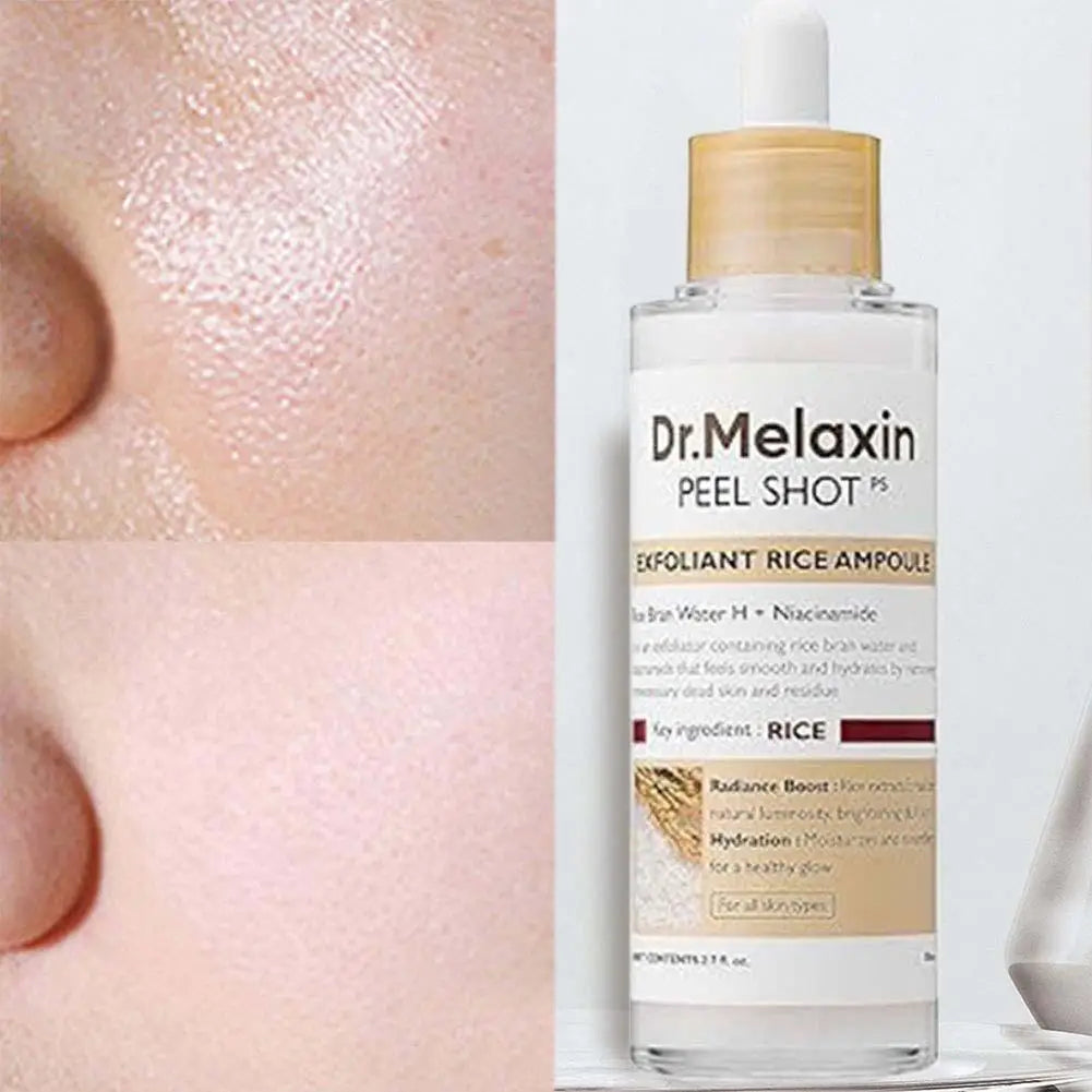 Dr.Melaxin Peel Shot – Dúo de Ampollas de Arroz Blanco y Negro
